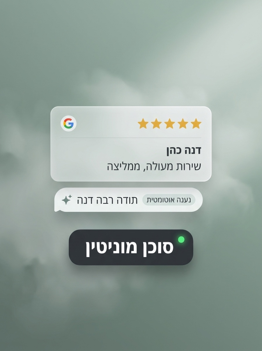 סוכן מוניטין וביקורות